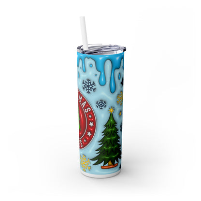 Christmas Vibes Tumbler – Sip the season’s cheer in style!