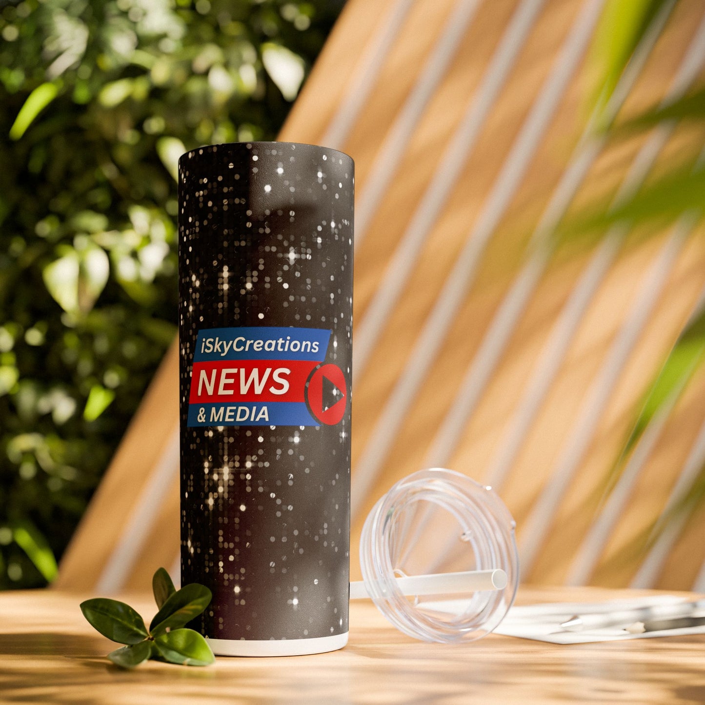 iSkyCreations - News & Media - SleekSip Skinny 20oz Tumbler with Straw