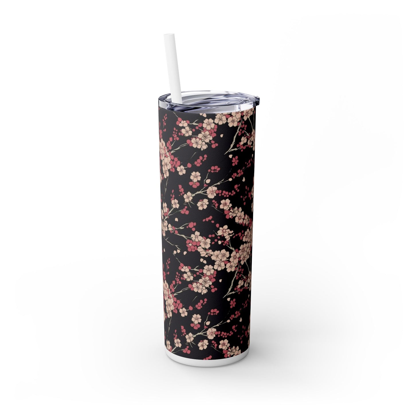 Japanese illustrations - SleekSip Skinny 20oz Tumbler with Straw