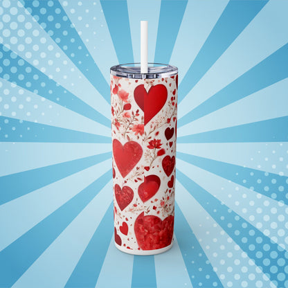 Heartfelt Blossoms Love Tumbler – 20oz