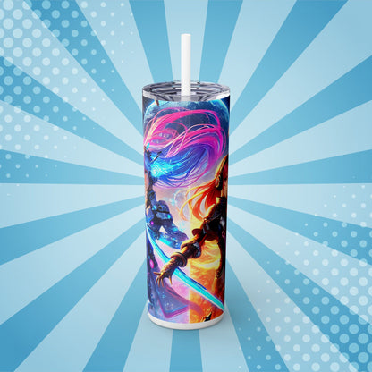 Cosmic Fire Anime Tumbler – 20oz