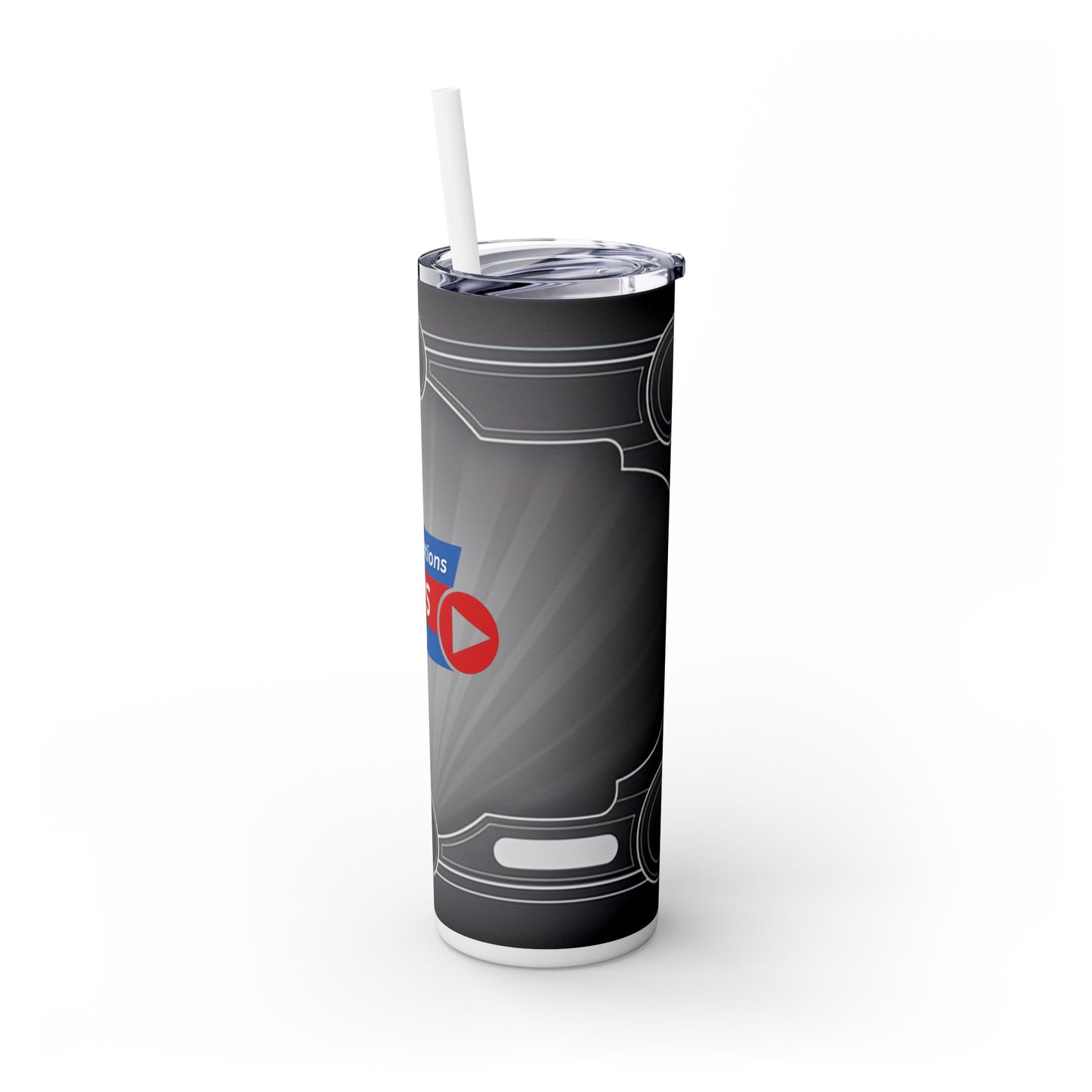 iSkyCreations - News & Media - SleekSip Skinny 20oz Tumbler with Straw