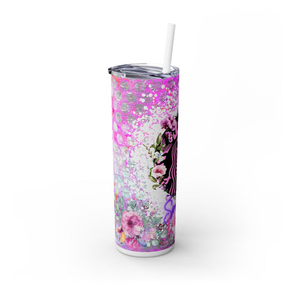 Spooky Halloween Vibes - SleekSip Skinny 20oz Tumbler with Straw