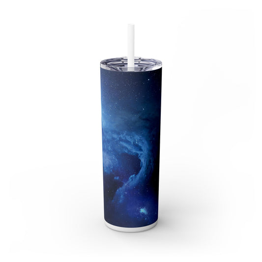 Starry Sky Galaxy - SleekSip Skinny 20oz Tumbler with Straw