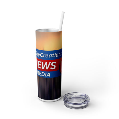 iSkyCreations - News & Media - SleekSip Skinny 20oz Tumbler with Straw