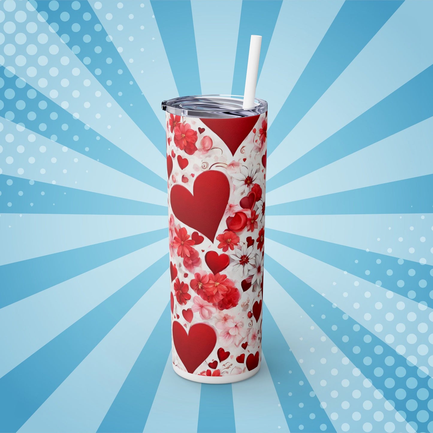 Heartfelt Blossoms Love Tumbler – 20oz