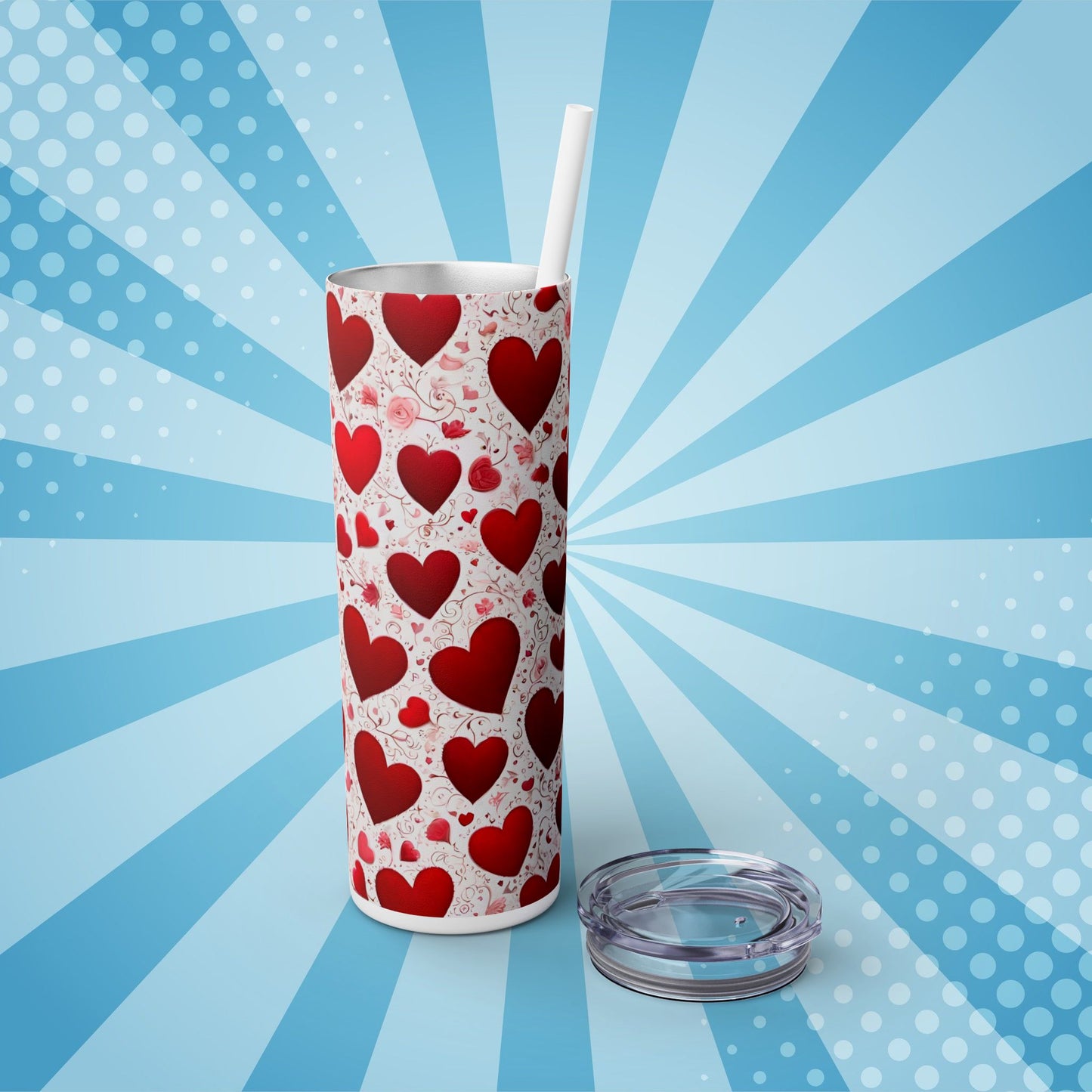 Heartfelt Blossoms Love Tumbler – 20oz