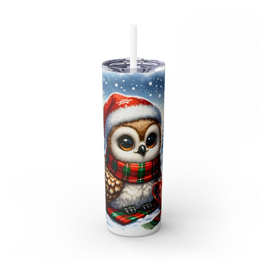 Christmas Time - SleekSip Skinny 20oz Tumbler with Straw