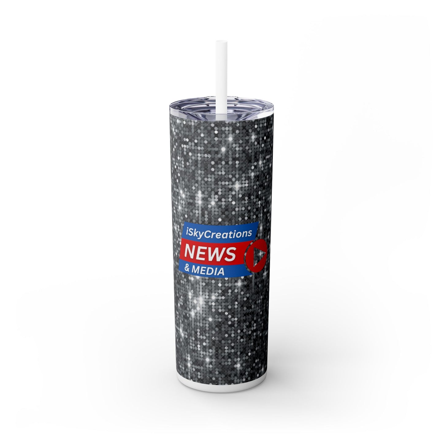 iSkyCreations - News & Media - SleekSip Skinny 20oz Tumbler with Straw