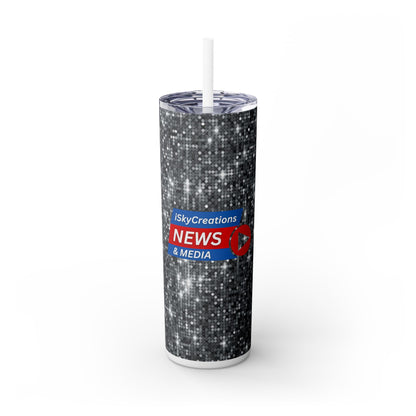 iSkyCreations - News & Media - SleekSip Skinny 20oz Tumbler with Straw