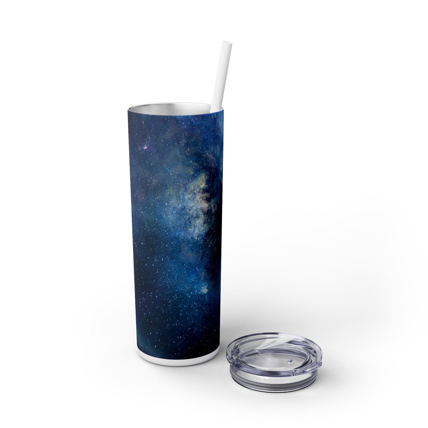 Starry Sky Galaxy - SleekSip Skinny 20oz Tumbler with Straw