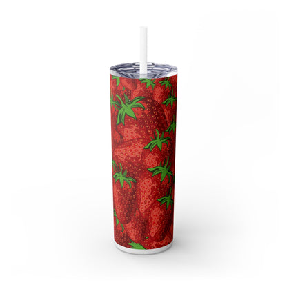 Delicious Fruit - SleekSip Skinny 20oz Tumbler with Straw