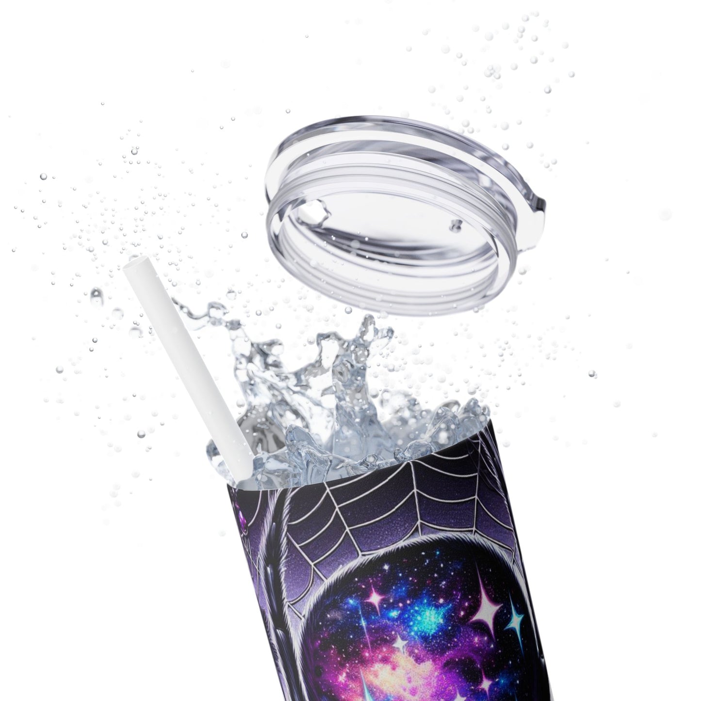 Mystical Spider - SleekSip Skinny 20oz Tumbler with Straw