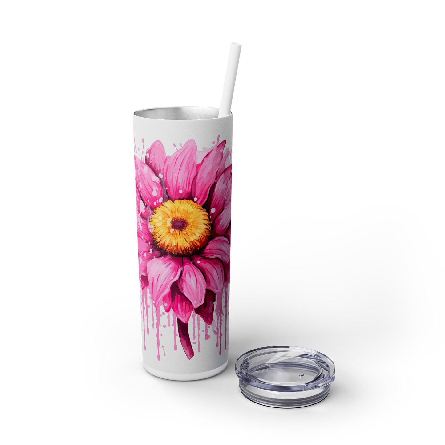 Cancer Survivor - SleekSip Skinny 20oz Tumbler with Straw