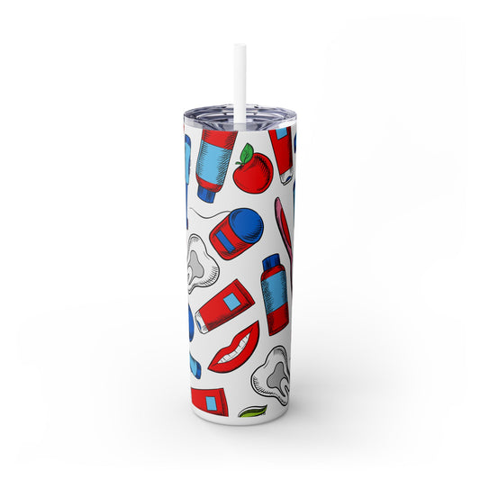 Dentist Profession - SleekSip Skinny 20oz Tumbler with Straw