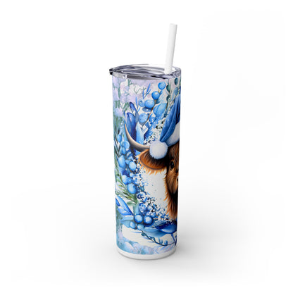 Christmas Time - SleekSip Skinny 20oz Tumbler with Straw