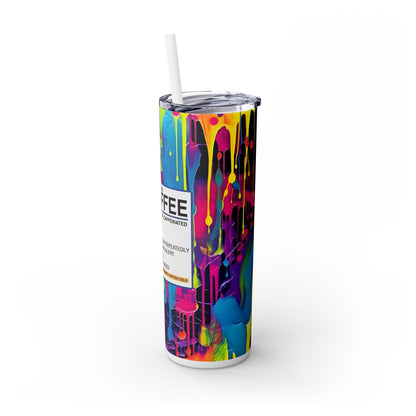 RX Coffee - SleekSip Skinny 20oz Tumbler with Straw