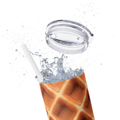 Waffle Cone - SleekSip Skinny 20oz Tumbler with Straw