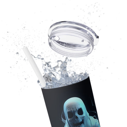 Scary Ghost - SleekSip Skinny 20oz Tumbler with Straw