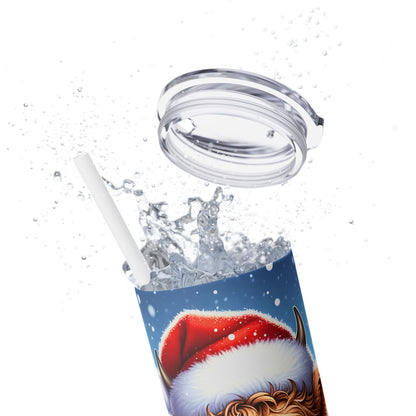 Christmas Time - SleekSip Skinny 20oz Tumbler with Straw