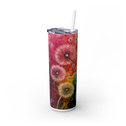 Just Breathe - SleekSip Skinny 20oz Tumbler with Straw