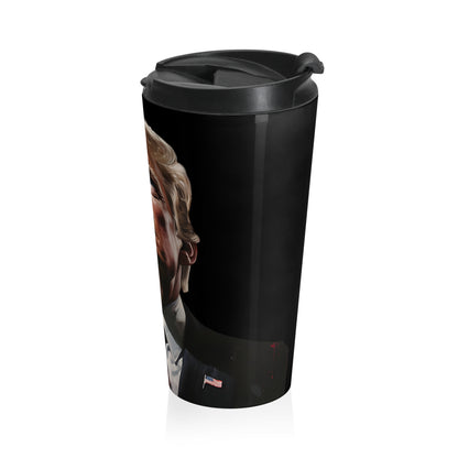 Bold Leadership Stainless Steel Travel Mug – 15oz