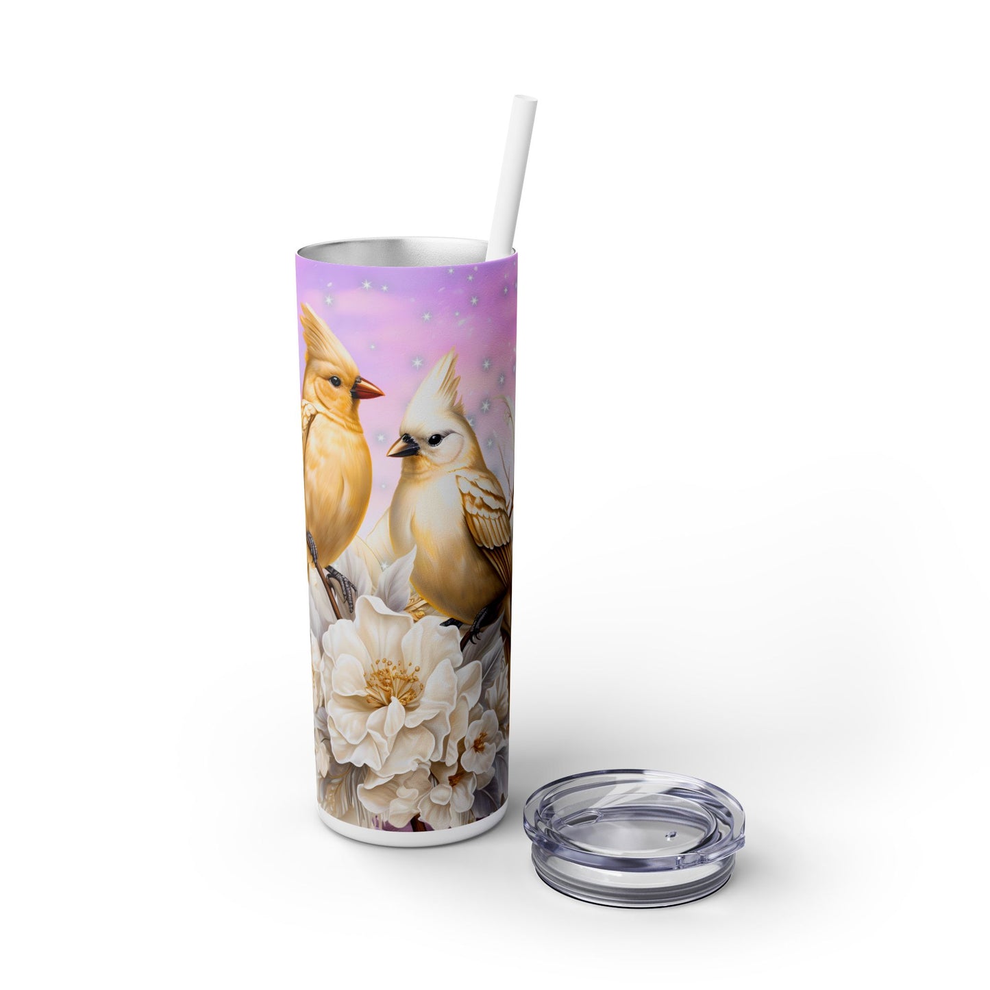 Christmas Time - SleekSip Skinny 20oz Tumbler with Straw