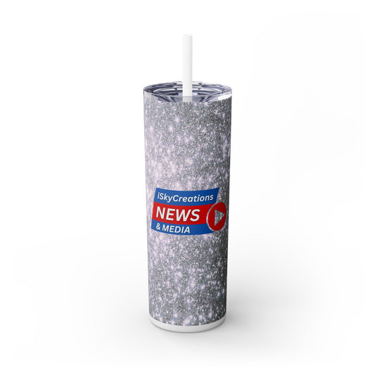 iSkyCreations - News & Media - SleekSip Skinny 20oz Tumbler with Straw