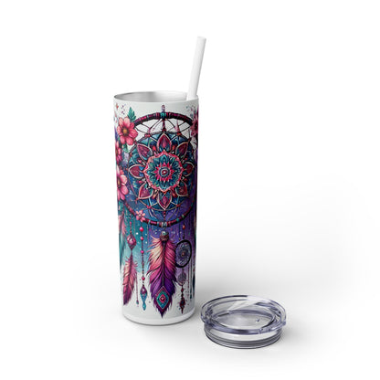 Dreamcatcher - SleekSip Skinny 20oz Tumbler with Straw