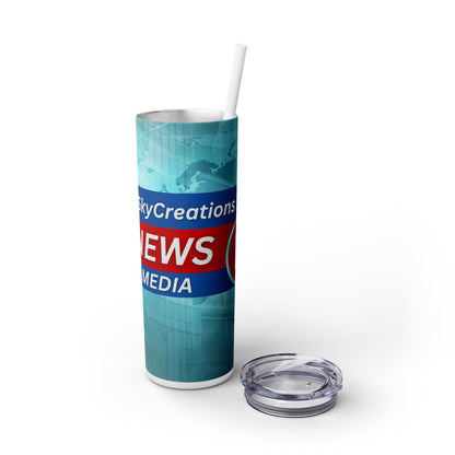 iSkyCreations - News & Media - SleekSip Skinny 20oz Tumbler with Straw