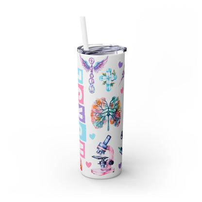 Nurse - SleekSip Skinny 20oz Tumbler with Straw