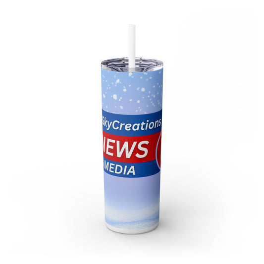 iSkyCreations - News & Media - SleekSip Skinny 20oz Tumbler with Straw