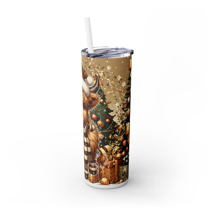 Christmas Time - SleekSip Skinny 20oz Tumbler with Straw