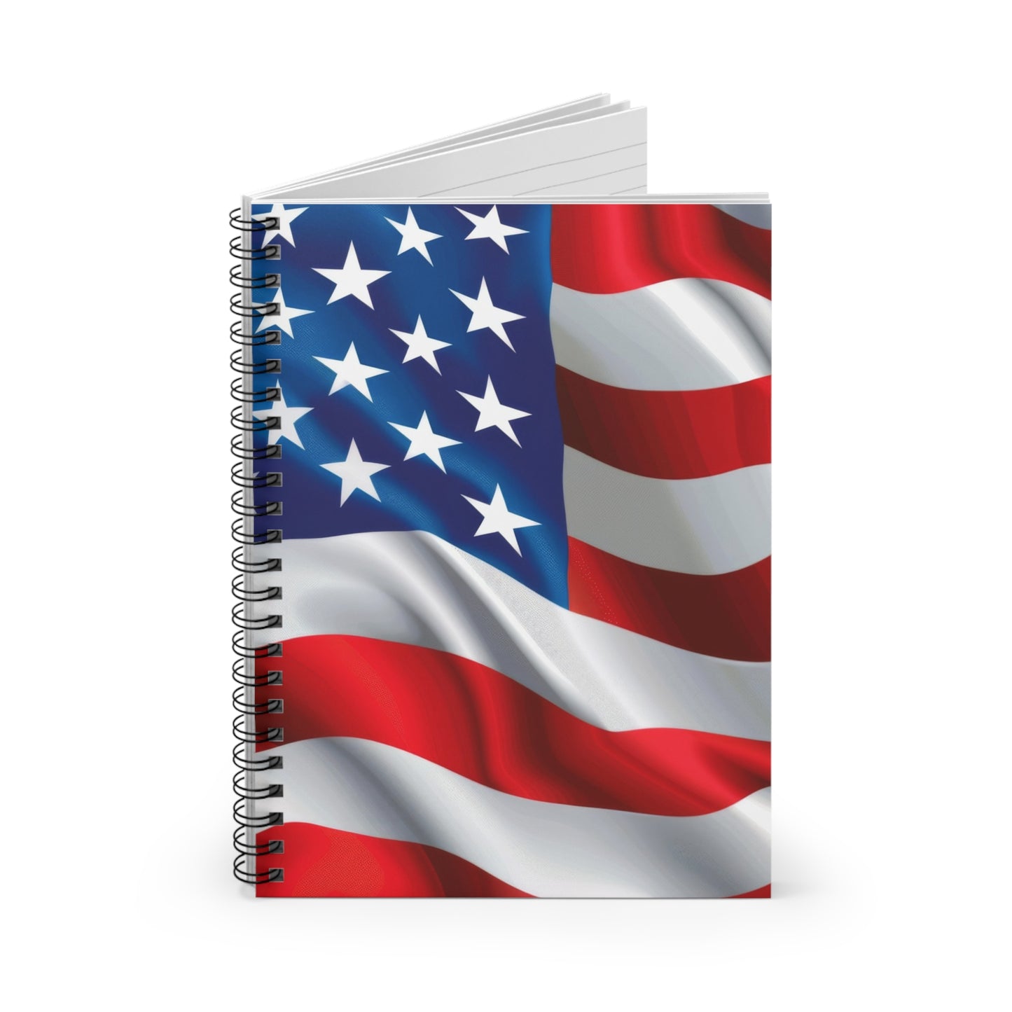 Stars and Stripes Spiral Notebook