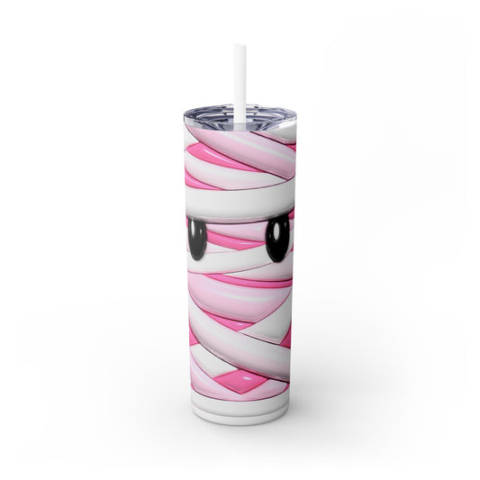 Pink Mummy - SleekSip Skinny 20oz Tumbler with Straw