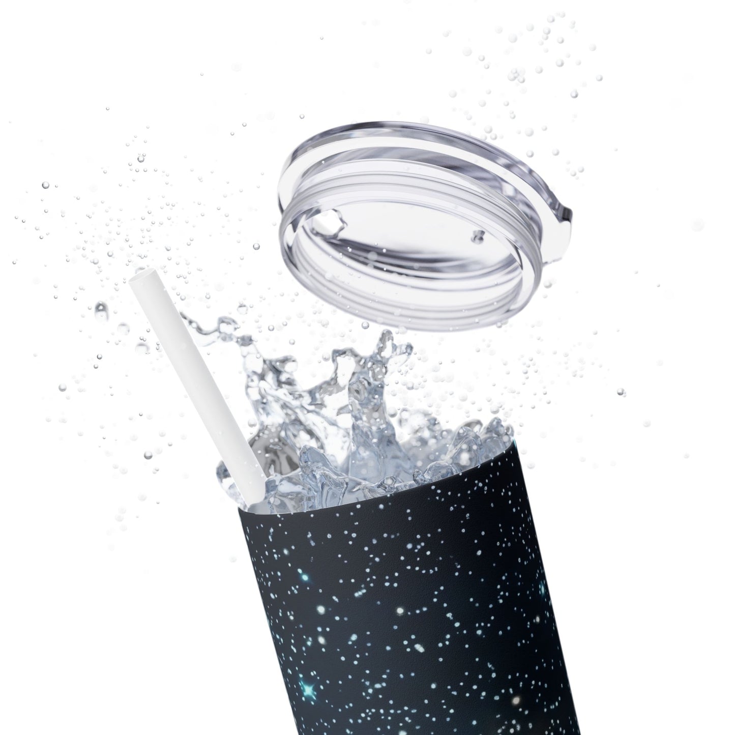 Starry Sky Galaxy - SleekSip Skinny 20oz Tumbler with Straw