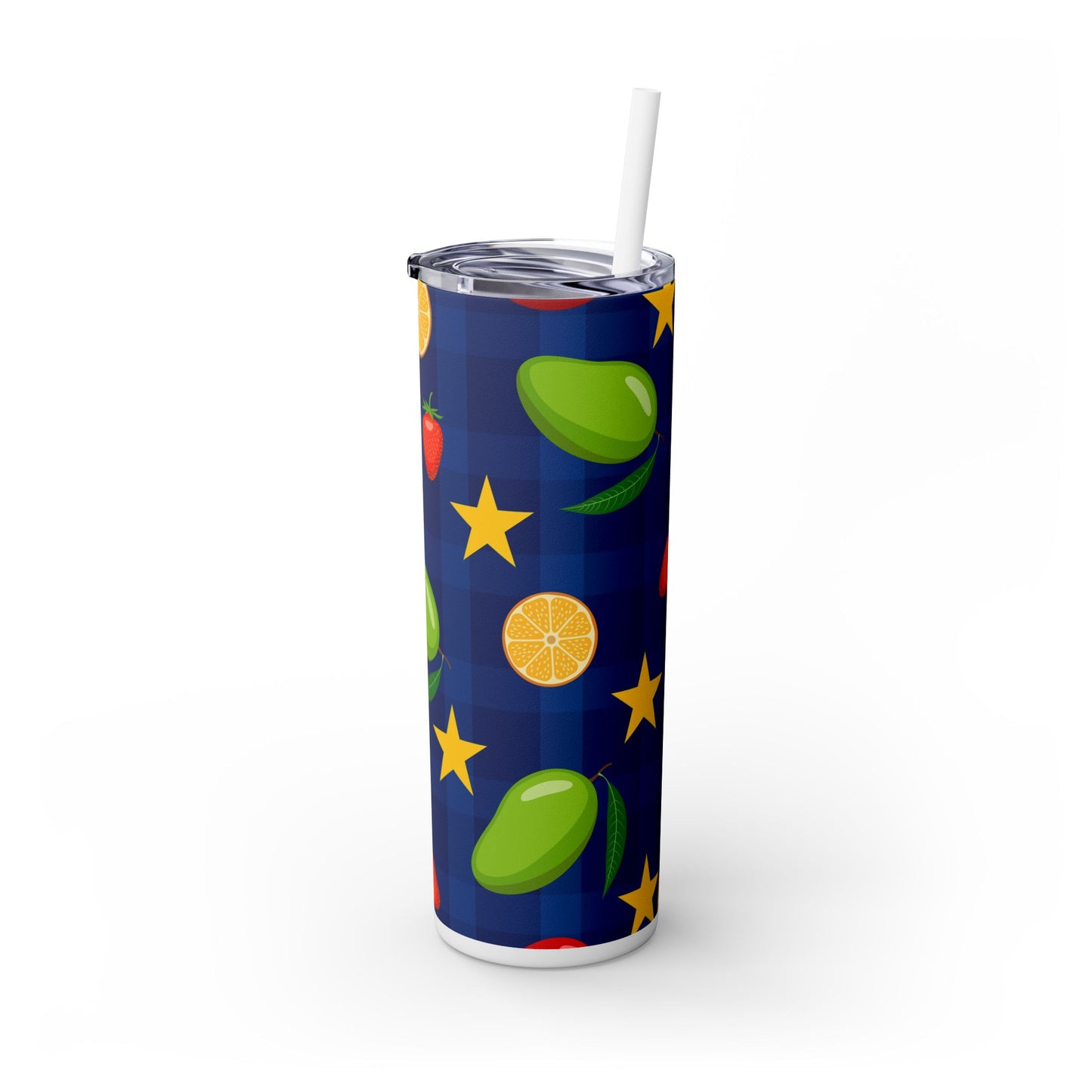 Delicious Fruit - SleekSip Skinny 20oz Tumbler with Straw