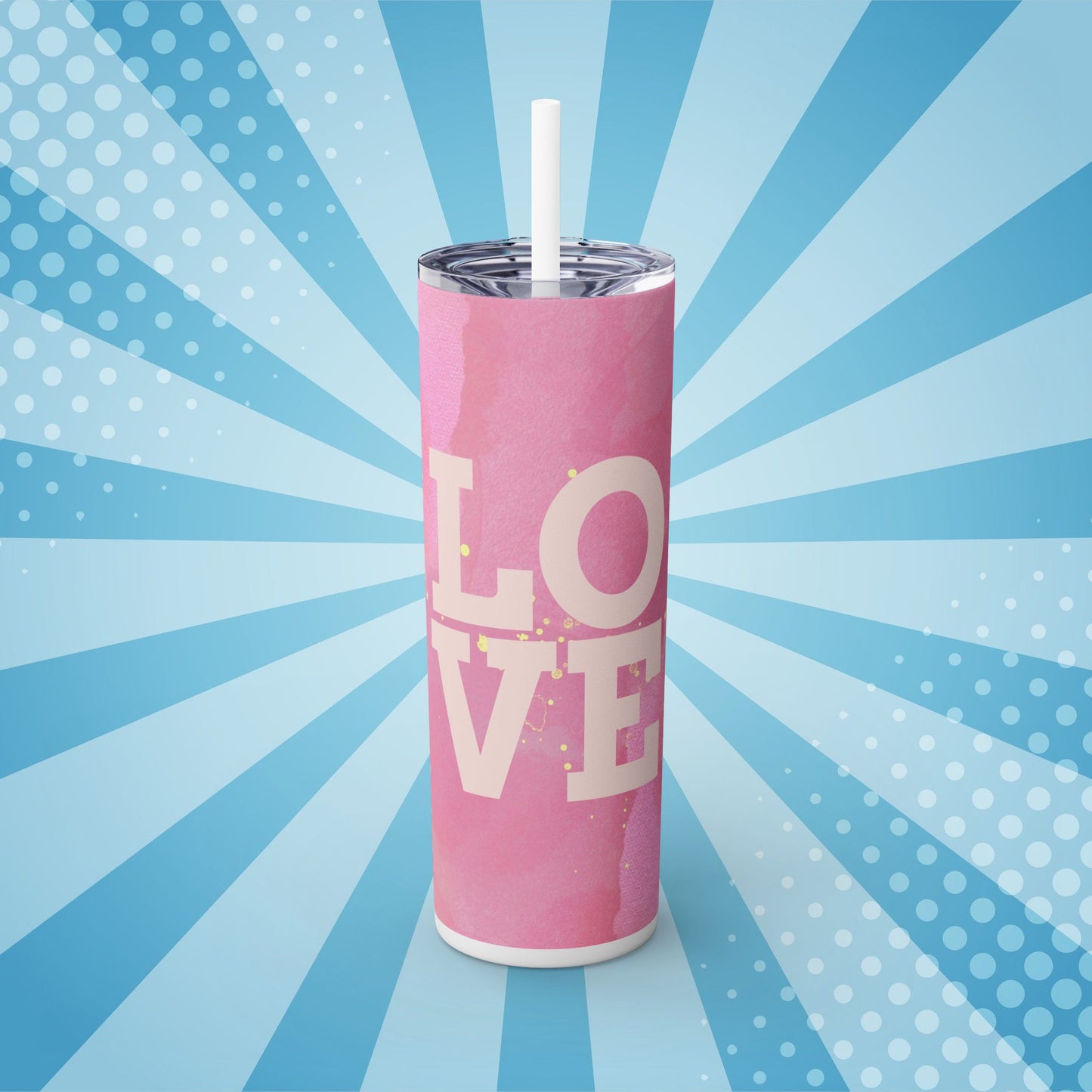 Spread the Love Skinny Tumbler – 20oz