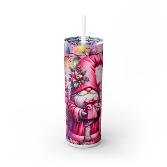 Christmas Time - SleekSip Skinny 20oz Tumbler with Straw