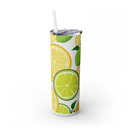 Delicious Fruit - SleekSip Skinny 20oz Tumbler with Straw