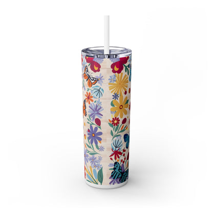 Positive Keep The Faith - SleekSip Skinny 20oz Tumbler with Straw