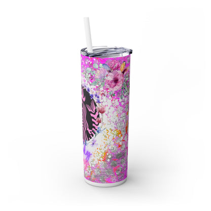 Spooky Halloween Vibes - SleekSip Skinny 20oz Tumbler with Straw