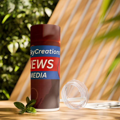 iSkyCreations - News & Media - SleekSip Skinny 20oz Tumbler with Straw