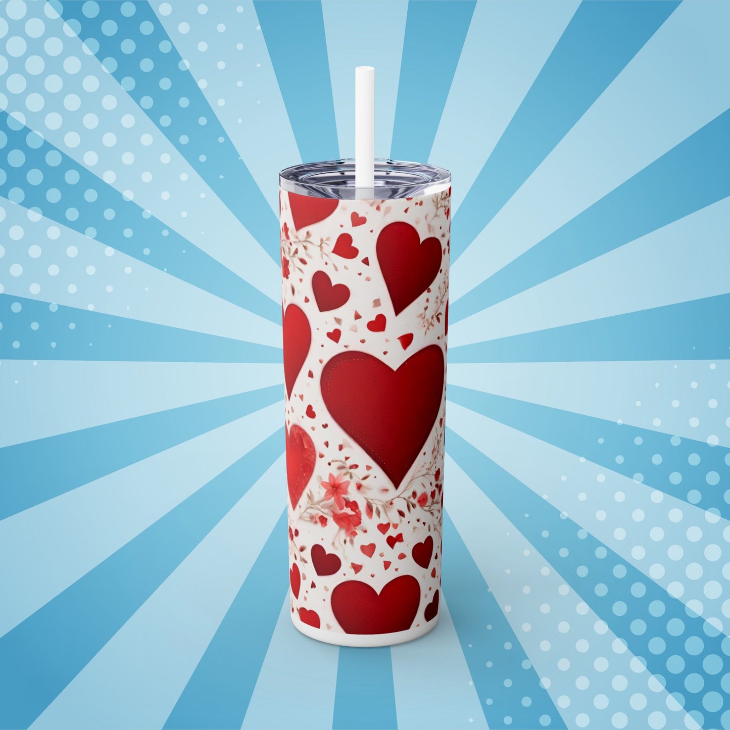 Heartfelt Blossoms Love Tumbler – 20oz