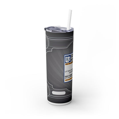 RX Coffee - SleekSip Skinny 20oz Tumbler with Straw