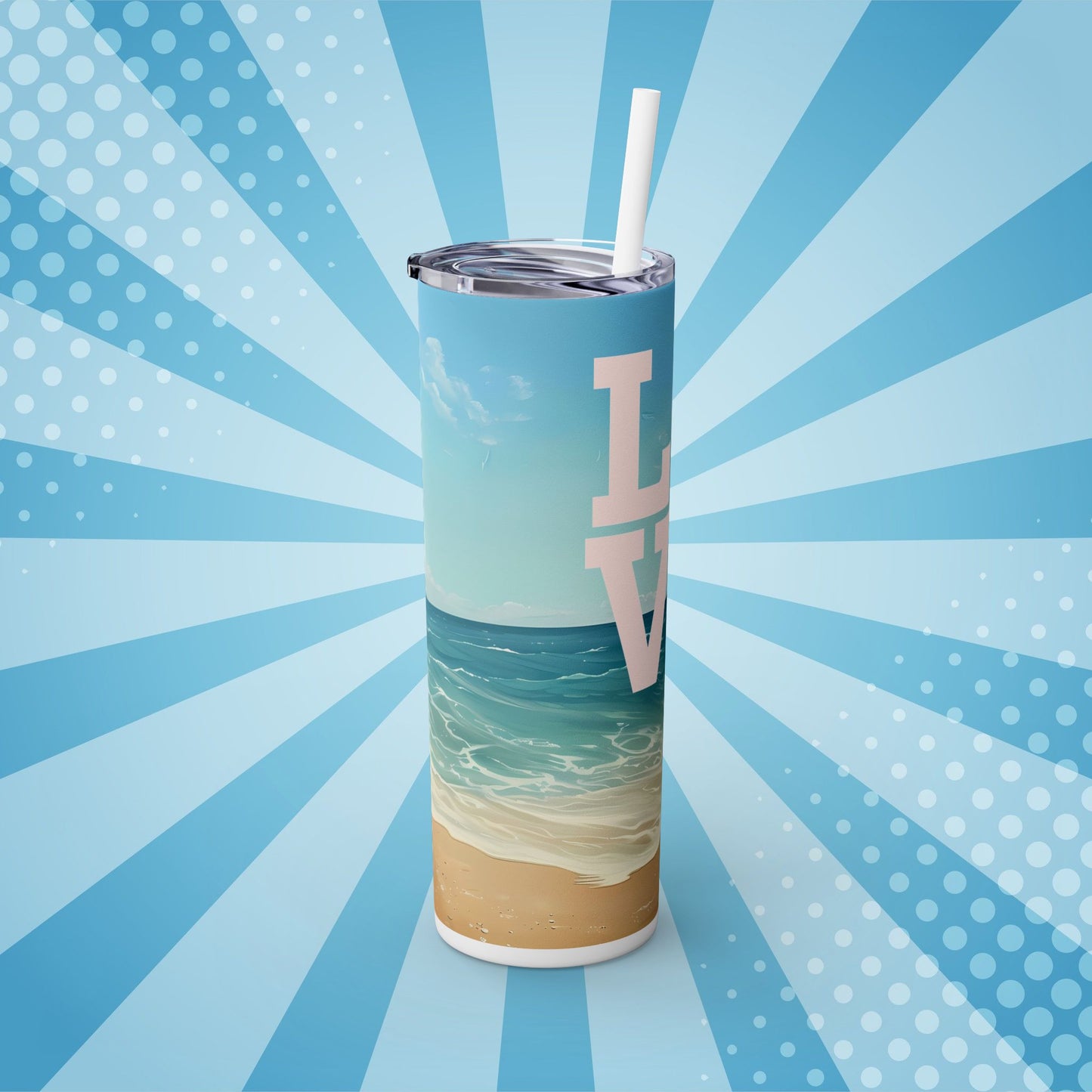 Love at the Beach Tumbler – 20oz