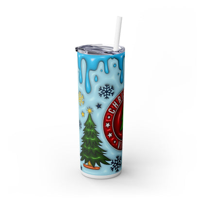 Christmas Vibes Tumbler – Sip the season’s cheer in style!