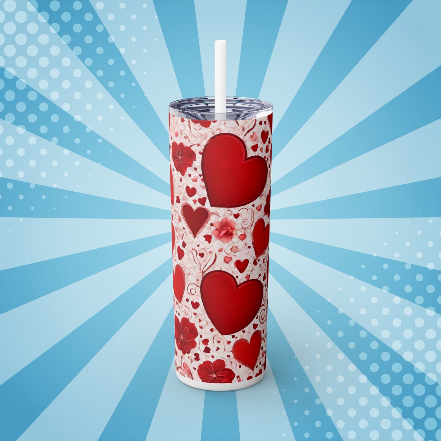 Heartfelt Blossoms Love Tumbler – 20oz