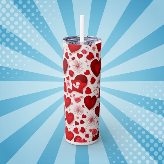 Heartfelt Blossoms Love Tumbler – 20oz