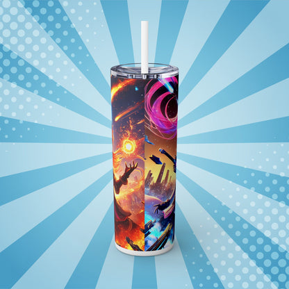 Cosmic Fire Anime Tumbler – 20oz